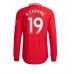Billige Manchester United Raphael Varane #19 Hjemmetrøye 2022-23 Langermet